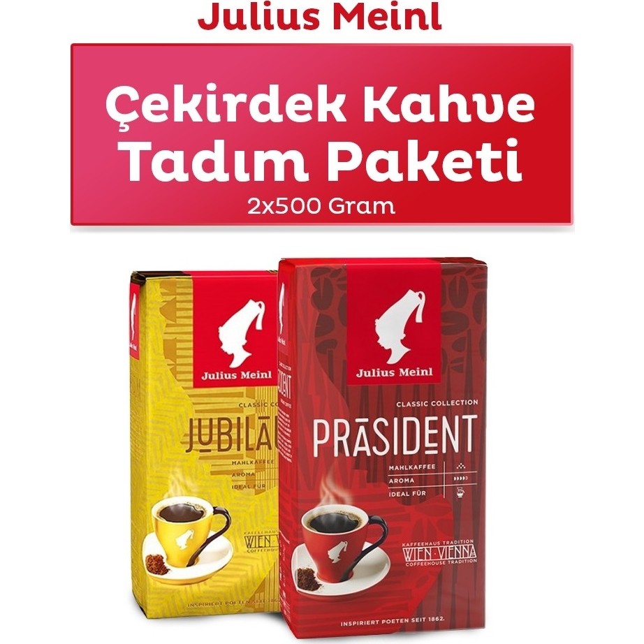 Julius Meinl Çekirdek Kahve Tadım Paketi 1 kg Kahve Fiyatı