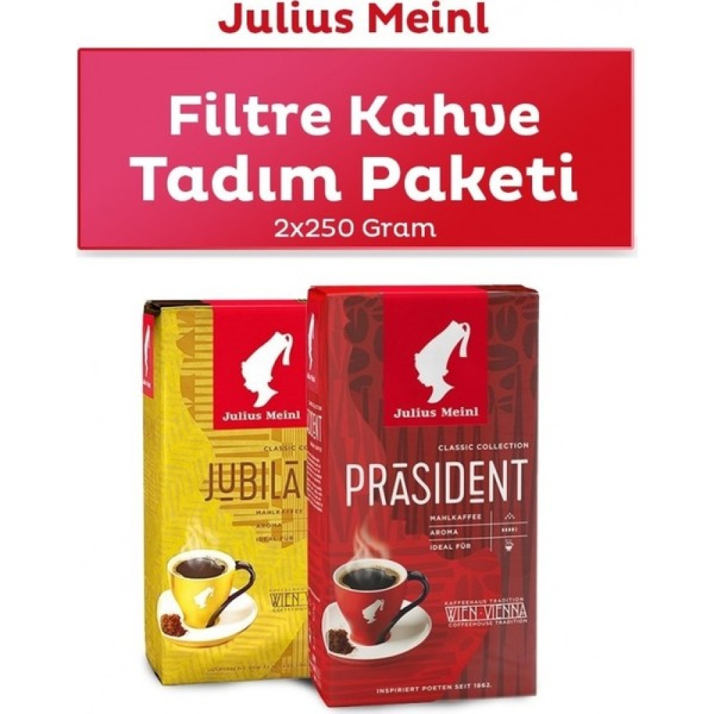 Julius Meinl Filtre Kahve Tadım Paketi 500 gr Kahve Fiyatı