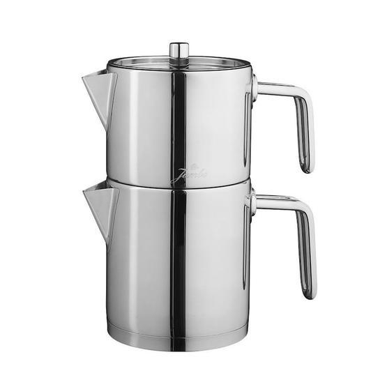 Jumbo Metalix Midi Full Metal Çaydanlık