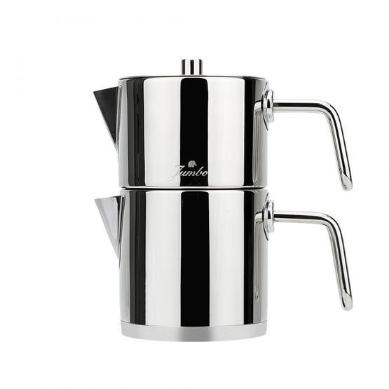 Jumbo Metalix Midi Full Metal Çaydanlık