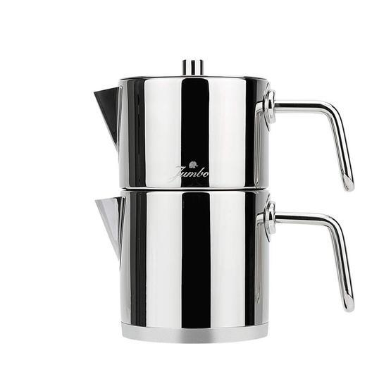 Jumbo Metalix Midi Full Metal Çaydanlık