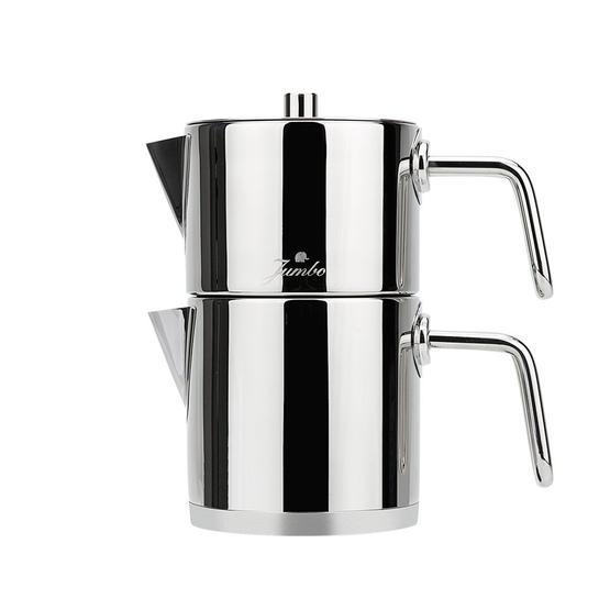 Jumbo Metalix Midi Full Metal Çaydanlık