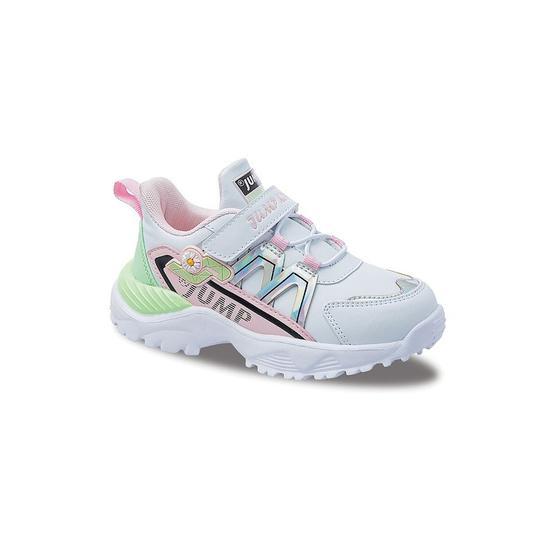 Jump 26987 Beyaz Pembe Kız Spor Ayakkabı