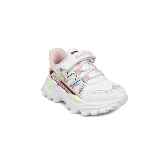 Jump 26987 Beyaz Pembe Kız Spor Ayakkabı