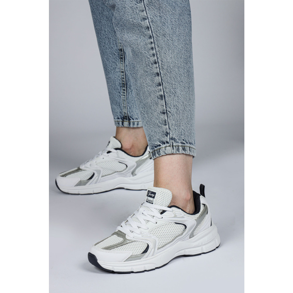 Jump Beyaz Kadın Sneaker Kışlık Rahat Spor Ayakkabı 43 Beden Spor Ayakkabı Fiyatı