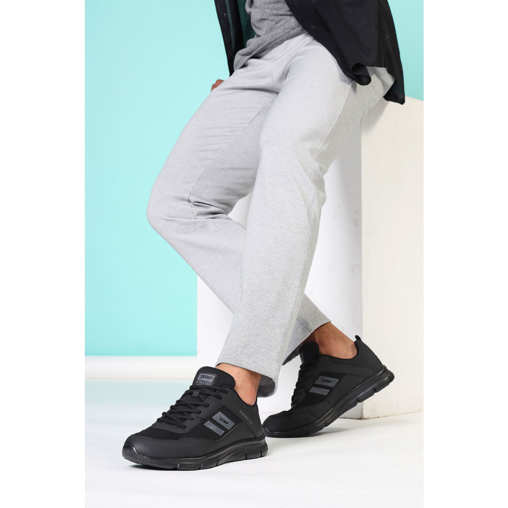 Jump Siyah Erkek Sneaker Günlük Rahat Spor Ayakkabı 40 Beden Spor Ayakkabı Fiyatı