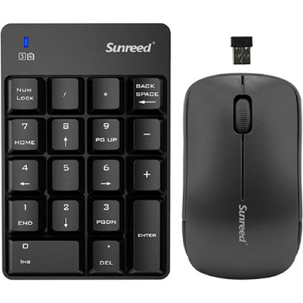 JunChang Sayısal Tuş Takımı Mini 2.4g 18 Tuşlu Sayı Pad, Dizüstü Bilgisayar Için Kablosuz Fare ile (Yurt Dışından) - Renkli Klavye - Mouse Fiyatı