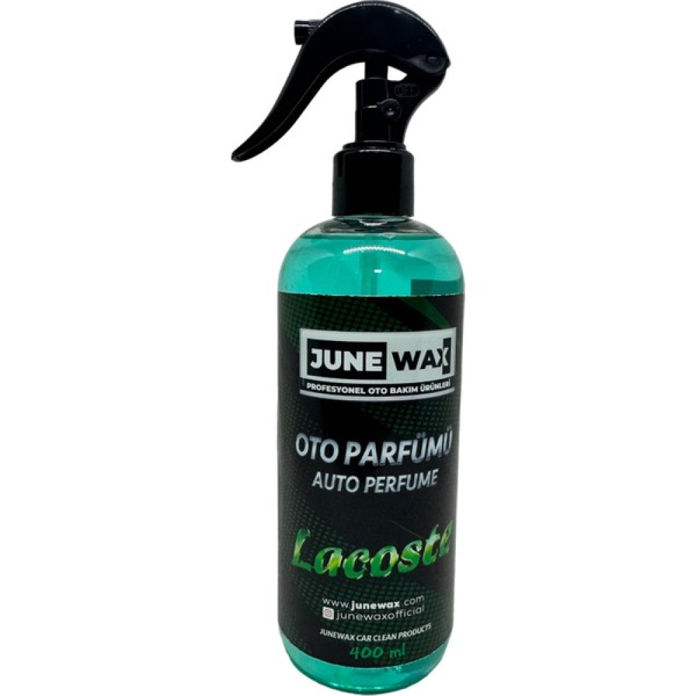 June Wax Lacoste Aromalı Oto Parfümü 400 ml Kalıcı Etki Oto Kokuları Fiyatı