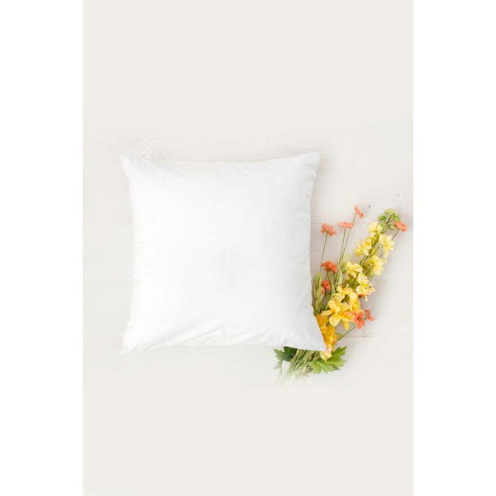 Junenext Kırlent Kılıfı Iç Yastığı Boncuk Silikonlu Kırlent Içi Dolgusu 50X50 450GR - Beyaz - 50 x 50 cm Kırlent / Mobilya Yastığı Fiyatı