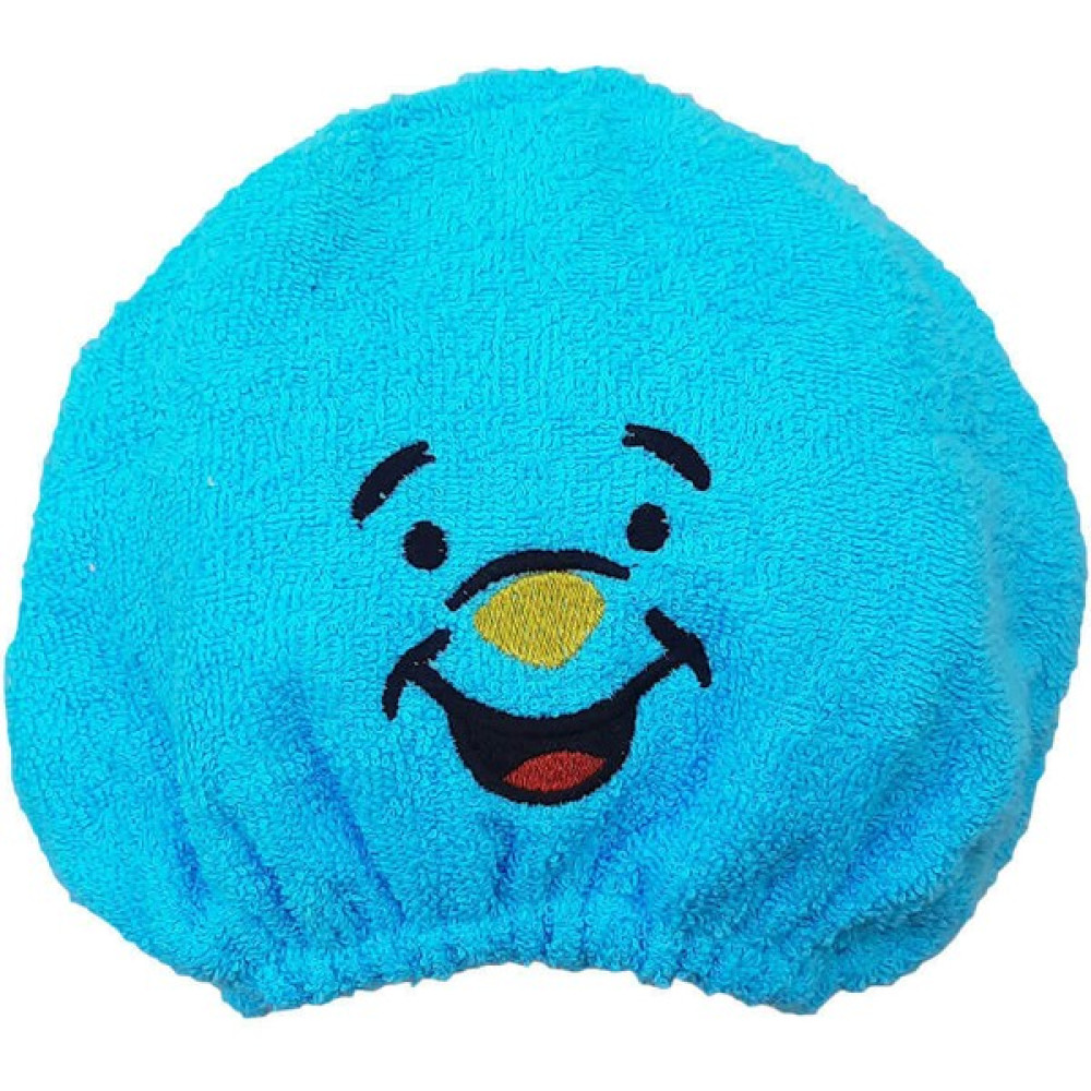 Jung Çocuk Kids Düğmeli Havlu Saç Kurulama Bonesi Saç Havlusu - Açık Mavi - 30 x 30 cm Banyo Havlusu Fiyatı