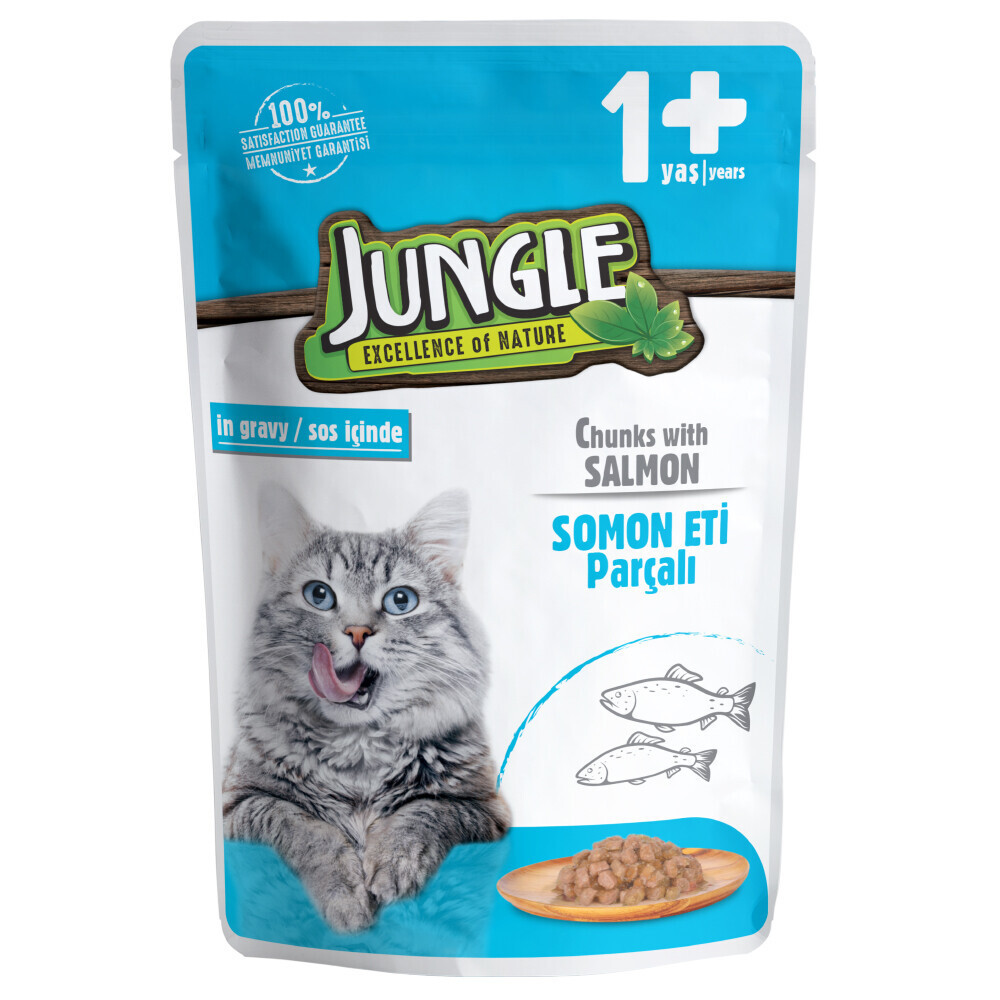 Jungle 100 Gr Kedi Somonlu Evcil Hayvan Ürünleri Fiyatı