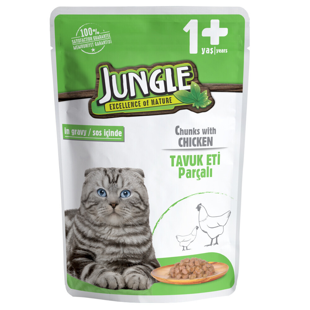 Jungle 100 Gr Kedi Tavuklu Evcil Hayvan Ürünleri Fiyatı