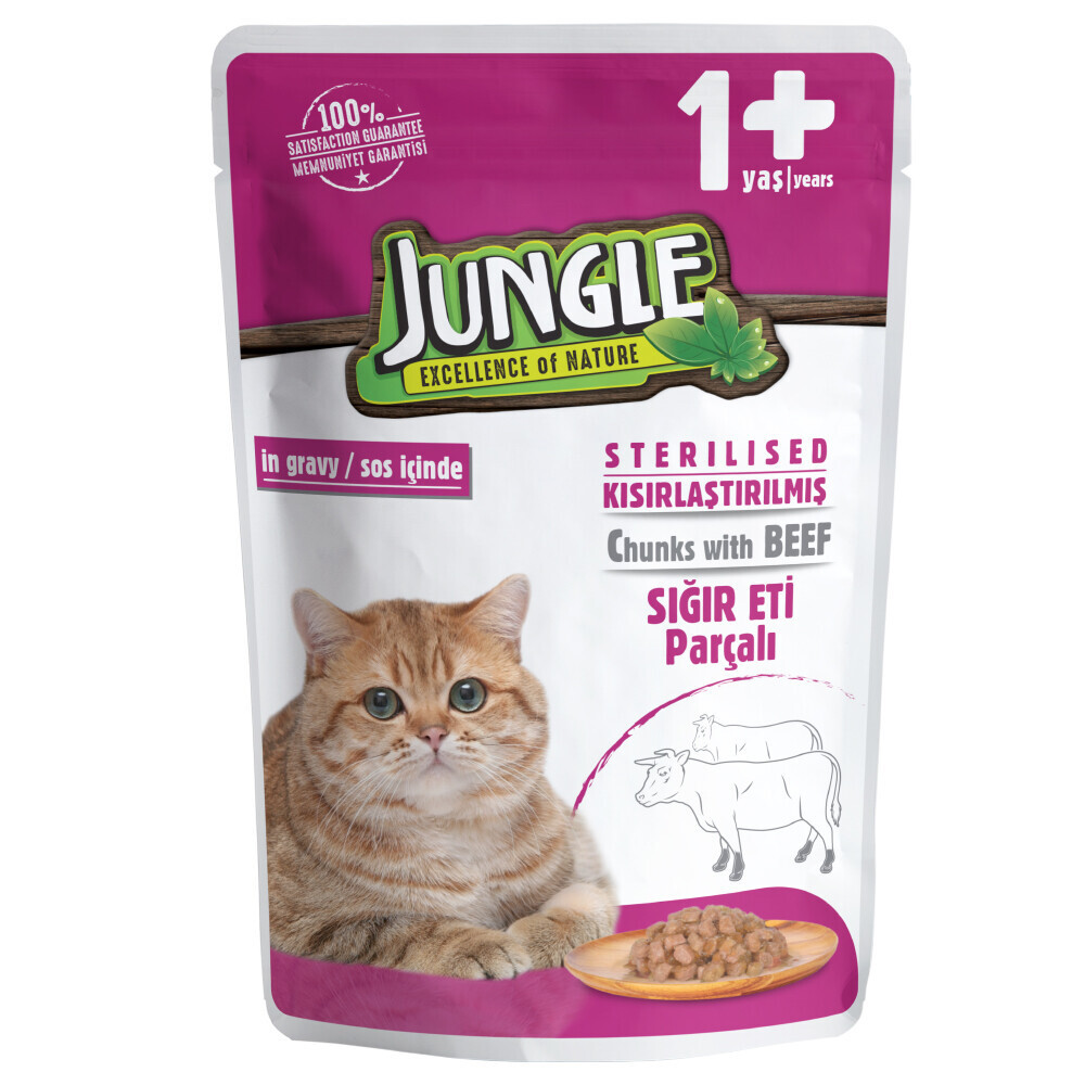 Jungle 100 Gr Kısır Kedi Dana Etli Evcil Hayvan Ürünleri Fiyatı