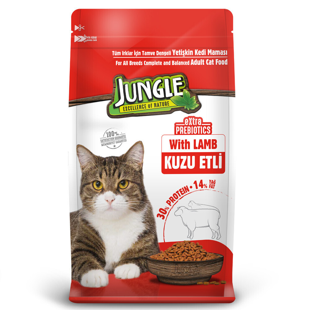 Jungle 1,5 Kg Kedi Maması Kuzu Etli Evcil Hayvan Ürünleri Fiyatı