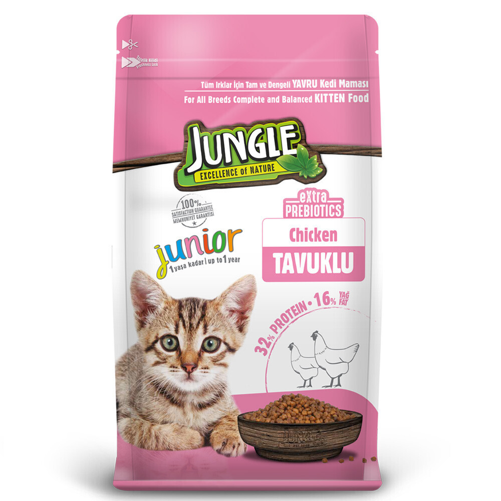 Jungle 500 Gr Yavru Kedi Maması Tavuklu Evcil Hayvan Ürünleri Fiyatı