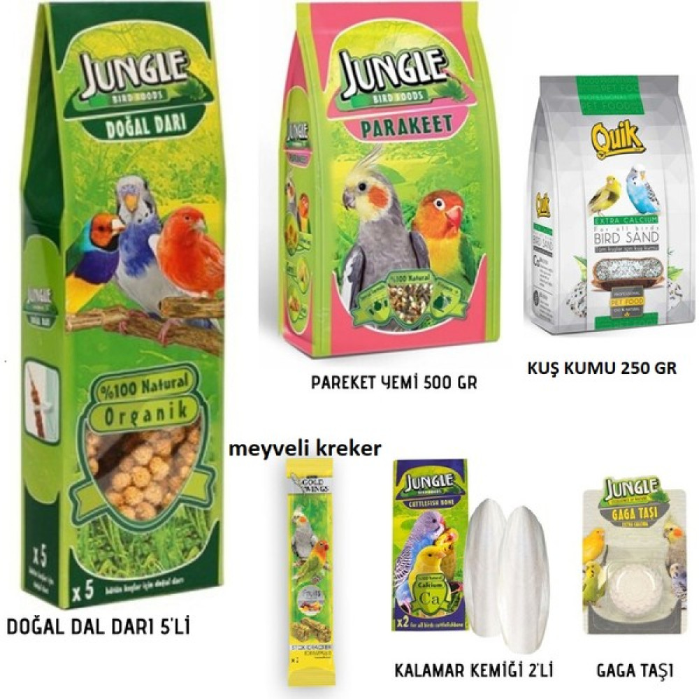 Jungle Kuş Yemi Seti Evcil Hayvan Ürünleri Fiyatı