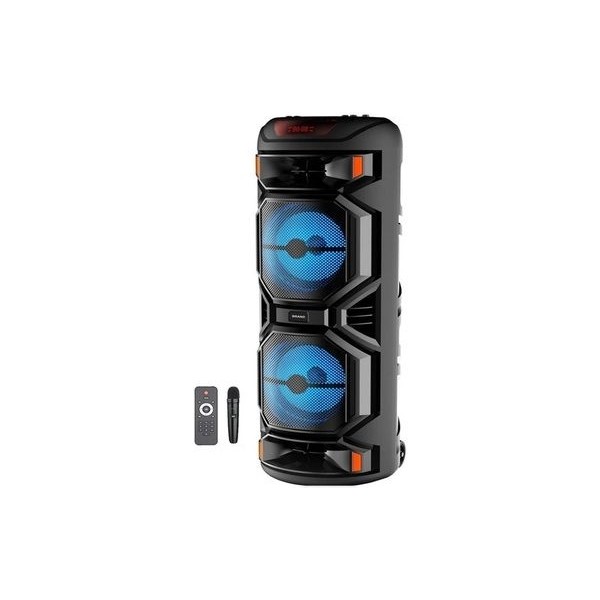 Junglee Büyük Boy Kablosuz Mikrofonlu Karaoke Bluetooth Hoparlör Siyah Renkli 40W Güç Stüdyo Mikrofonu Fiyatı