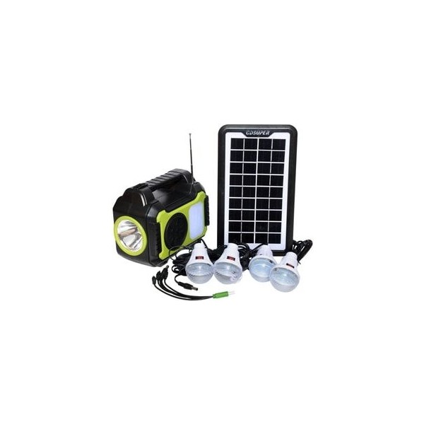 Junglee Güneş Enerji Panelli Bluetooth Hoparlör Aydınlatma Sistemi Siyah Kamp Feneri Powerbank Taşınabilir Şarj Cihazı - Powerbank Fiyatı