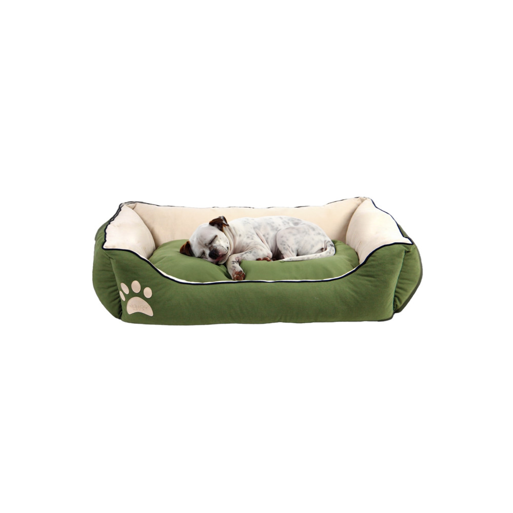 Jungo Pets Lucy Yeşil & Ekru Yüksek Kaliteli Köpek Yatağı 40 x 60 Beden Evcil Hayvan Ürünleri Fiyatı