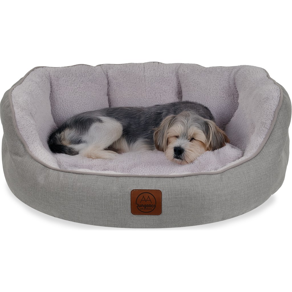 Jungolica Pet Products Coco, Ultra Yumuşak, Kaydırmaz Tabanlı, Yıkanabilir Kedi Ve Köpek Yatağı - S - Açık Gri Evcil Hayvan Ürünleri Fiyatı