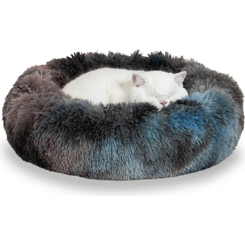 Jungolica Pet Products Fiesta, Donut Şeklinde Sakinleştirici Etkili, Konforlu, Peluş Kedi ve Köpek Yatağı - XL - Renkli Evcil Hayvan Ürünleri Fiyatı