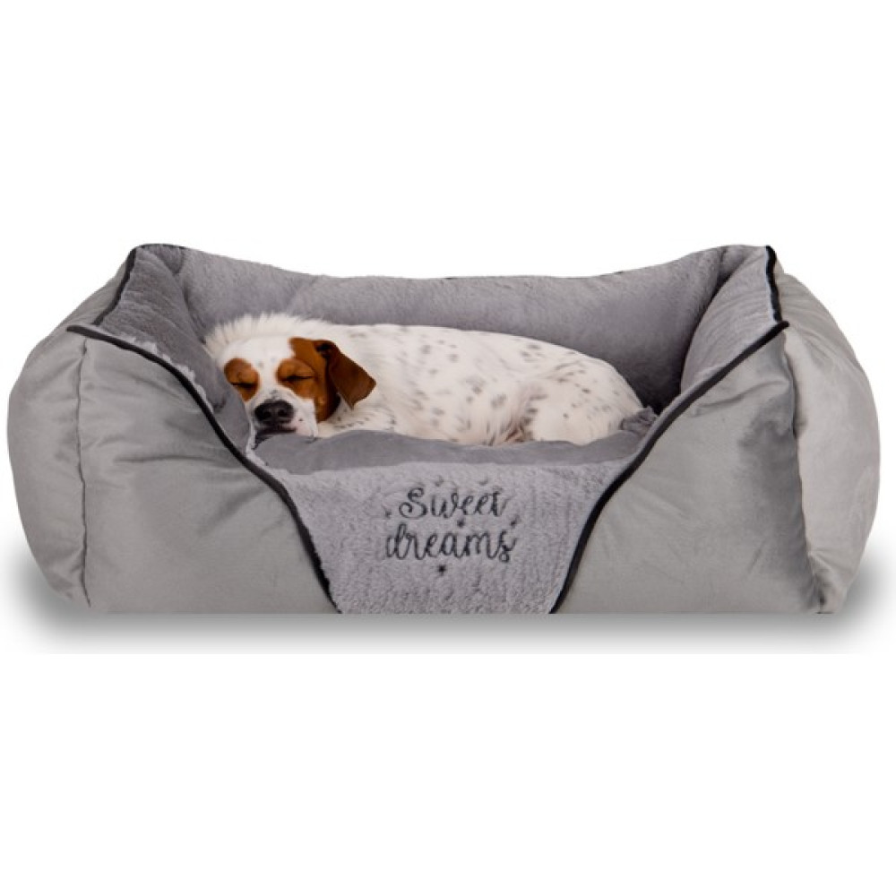 Jungolica Pet Products Lucky Konforlu Ultra Yumuşak Kedi ve Köpek Yatağı - Gri - 40 x 60 cm Evcil Hayvan Ürünleri Fiyatı