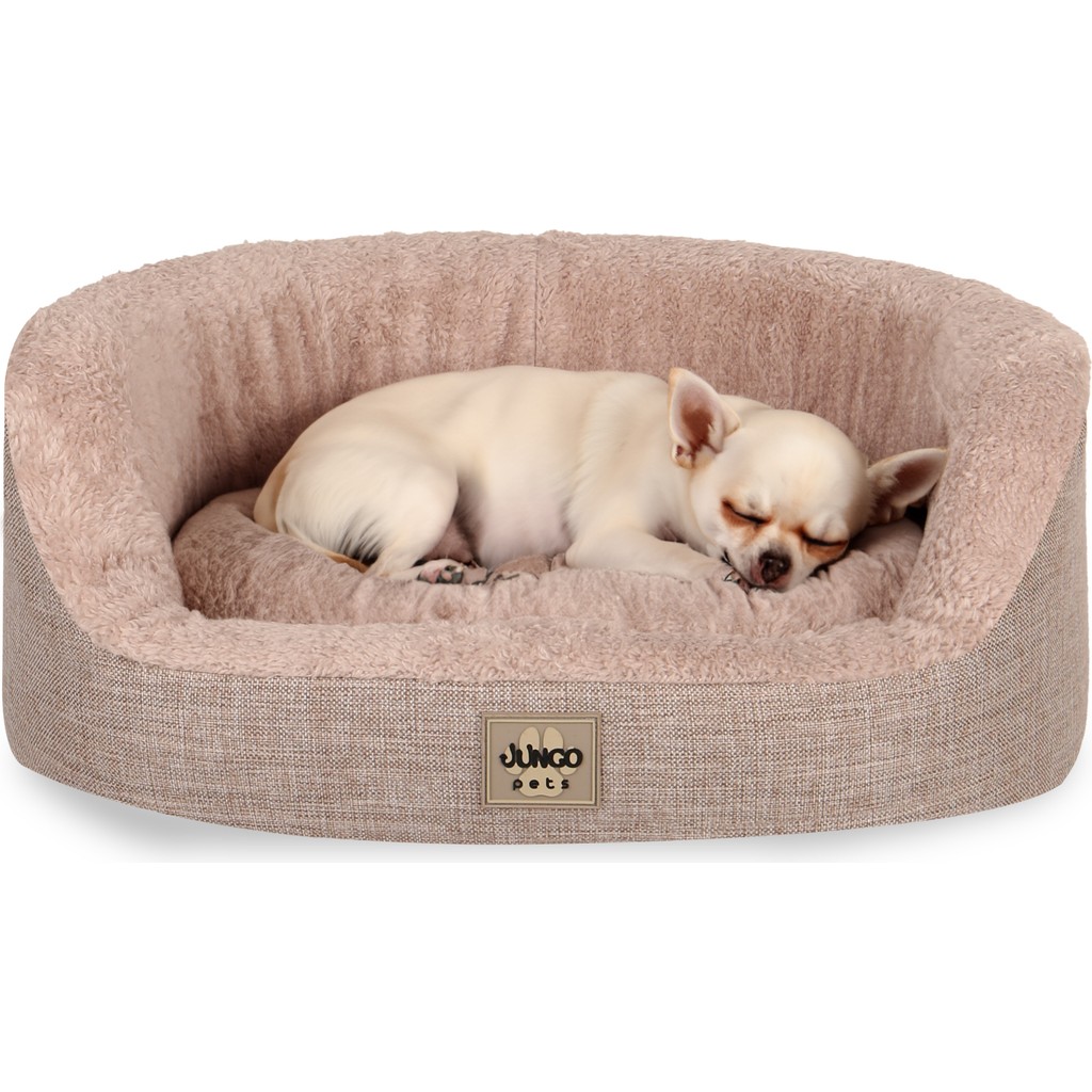 Jungolica Pet Products Tobby Sakinleştirici Etkili Çıkarılabilir Kılıflı, Konforlu, Kaliteli Kedi ve Köpek Yatağı - L - Bej Evcil Hayvan Ürünleri Fiyatı