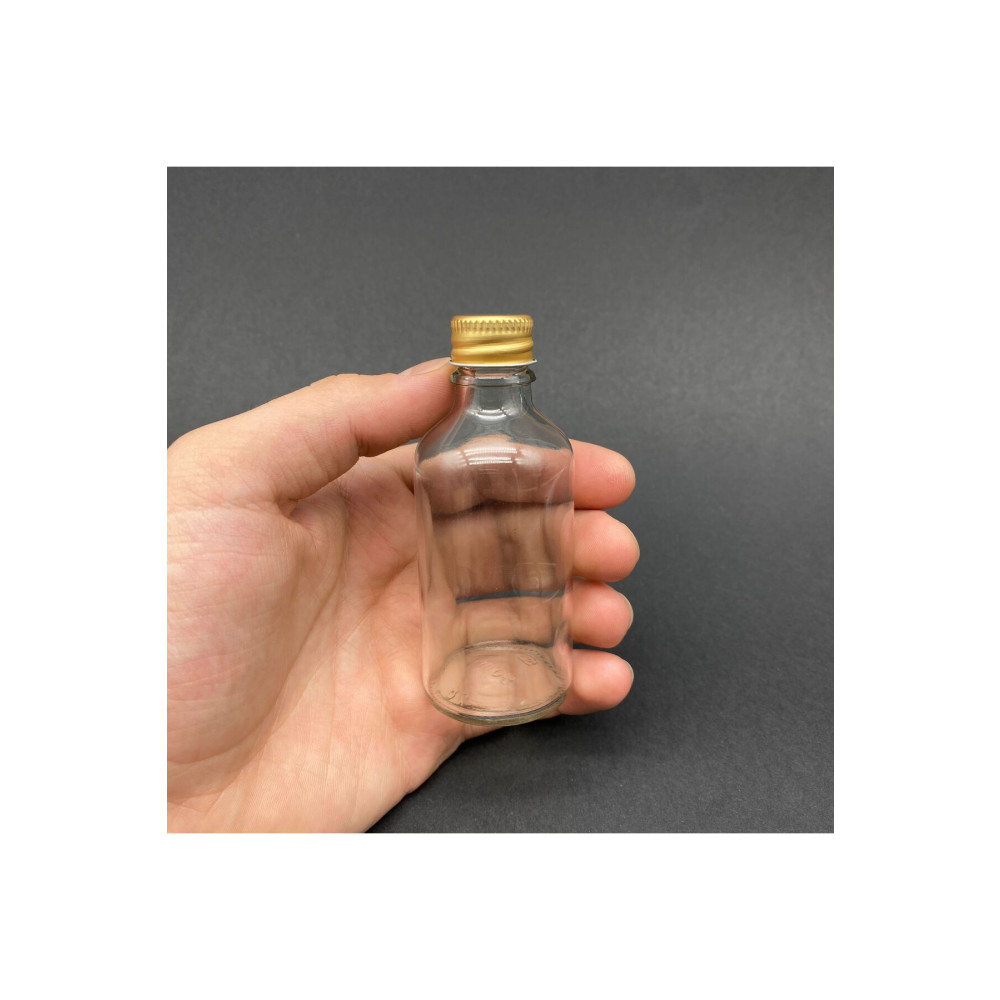 Juniberry 10 Adet 50ml Cam Şişe Küçük Gold Metal Kapaklı Çok Amaçlı Shot Şişesi 10x50ml Nalburiye & Hırdavat Fiyatı