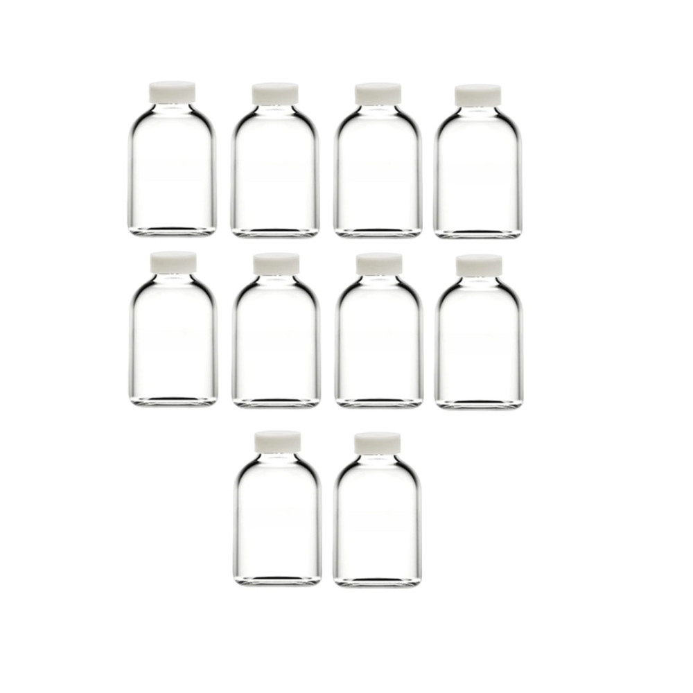 Juniberry 10 Adet Cam Kavanoz Oda Kokusu Şişesi Shot Şişesi Küçük Vazo Kapaklı 10x50ml Nalburiye & Hırdavat Fiyatı