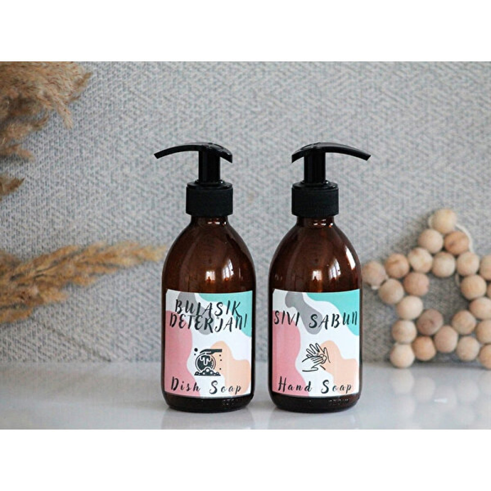 Juniberry Amber Cam Şişe 250 ml Sıvı Sabunluk Bulaşık Deterjanlık 2x250 ml Sabunluk Fiyatı