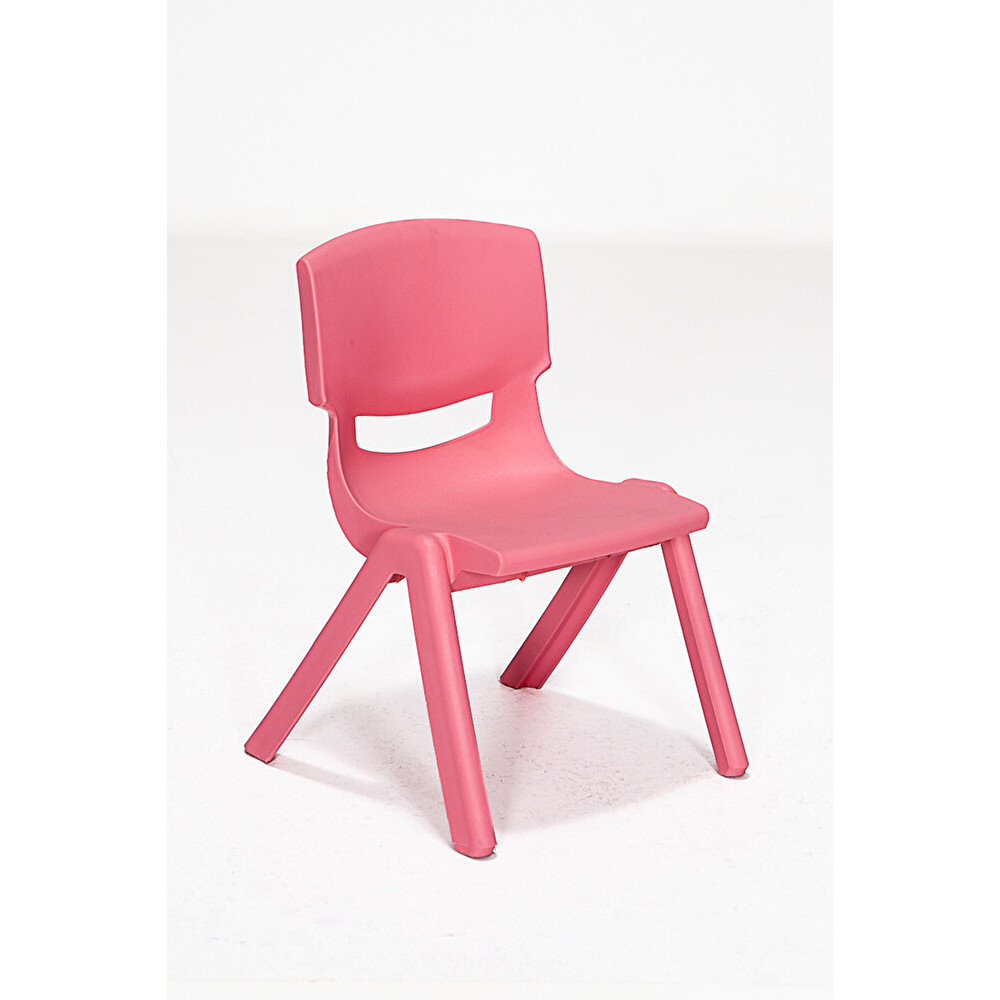 Junior 6 Adet Ergonomik Konforlu Anaokulu Kreş Çocuk Sandalyesi - Pembe Diğer Fiyatı