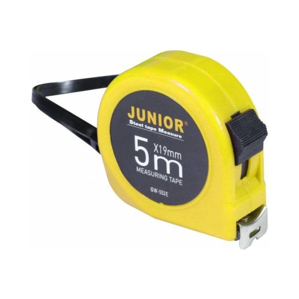 Junior GW-553E Şerit Metre 19MM 5 Metre-Sarı Diğer Test ve Ölçüm Cihazları Fiyatı