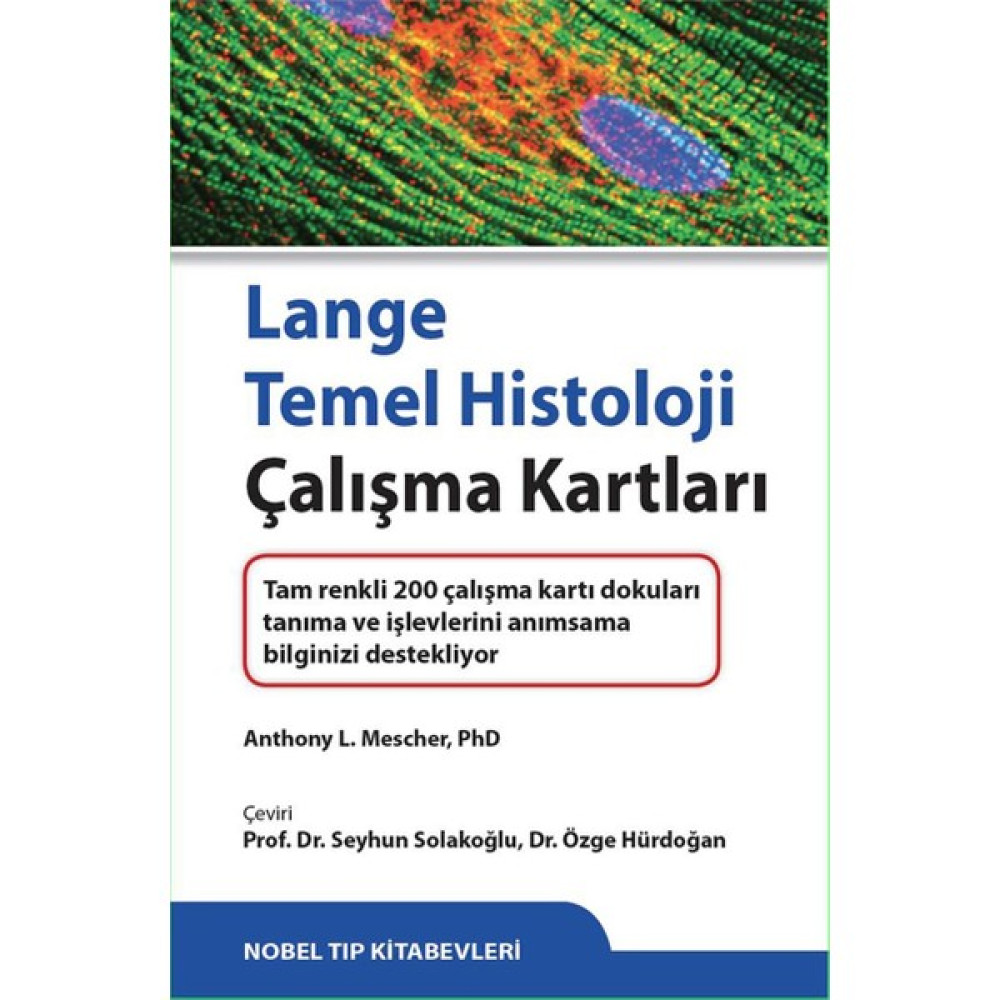 Junqueira's Lange Temel Histoloji Çalışma Kartları Tıp Kitapları Fiyatı