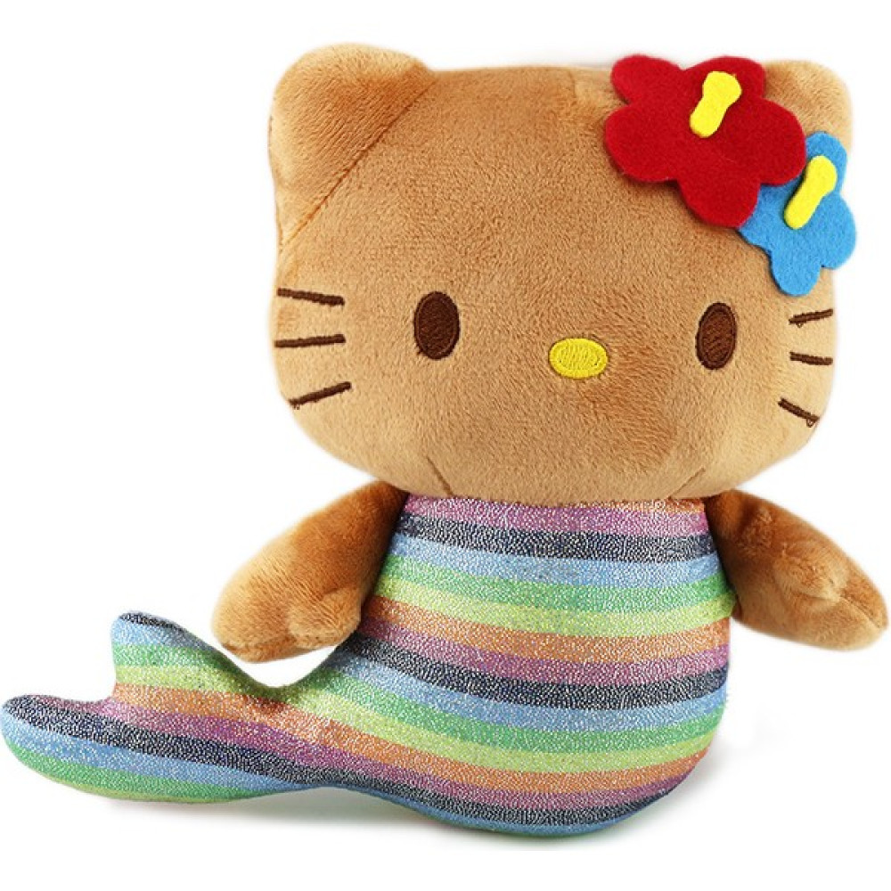 Junyue Yeni Siyah Deri Kitty Kaykay Hello Kitty Melody Peluş Oyuncak Denizkızı Karikatür (Yurt Dışından) - Renkli Peluş Oyuncaklar Fiyatı
