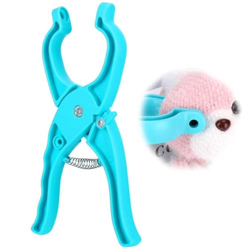 Juome Upgraded Safety Eye Tool for Crocheting - Crochet Tools for Attaching Crochet Safety Eyes, Auxiliary Tool for 5-30mm Stuffed Animals Safety Eyes Doll Making Supplies (Blue 1pcs) Baby Toys Fiyatı