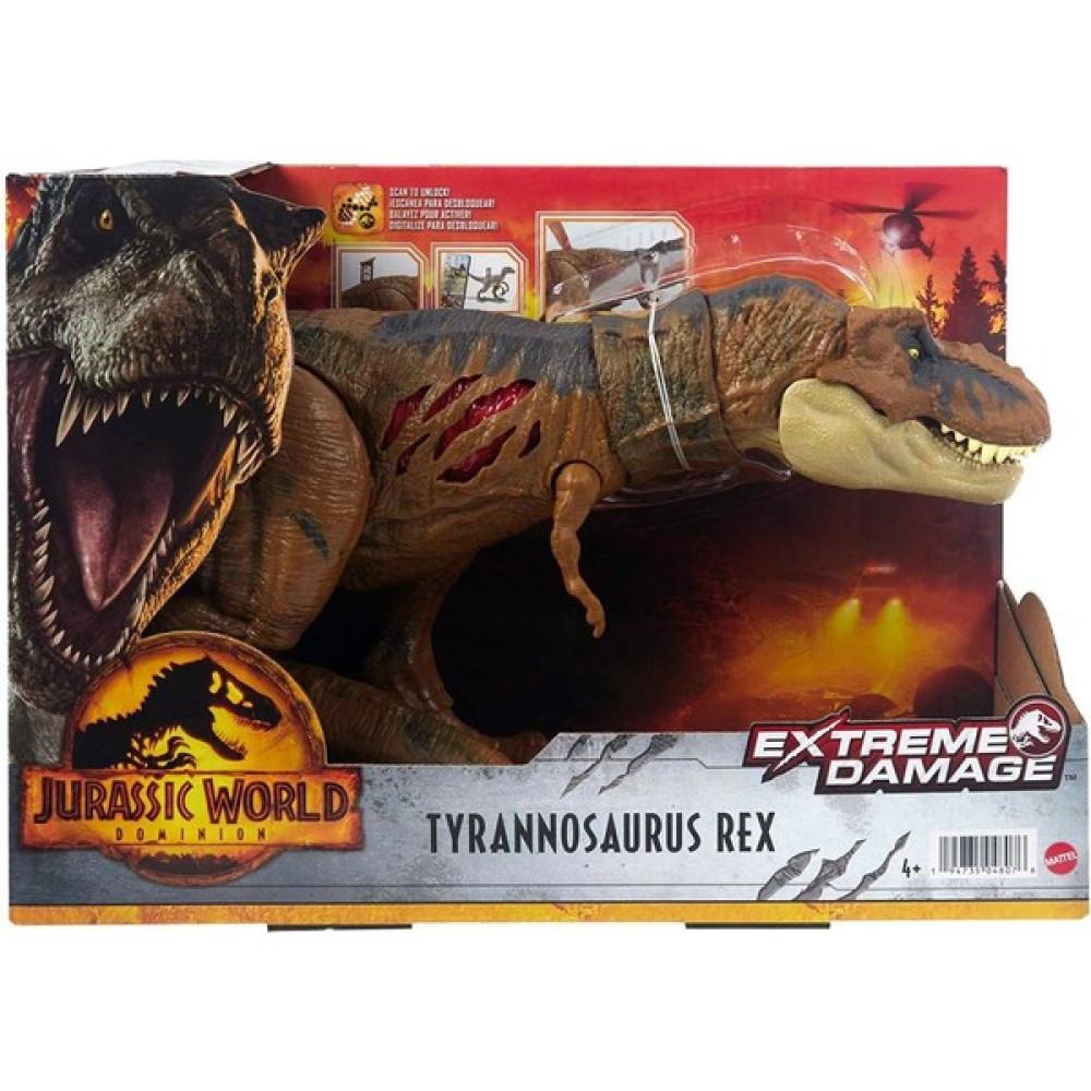 Jurassic World: Jurassic World: Dominion Vahşi T-Rex Dinozor Figürü Hgc19 - Renkli Eğitici Oyuncak Fiyatı
