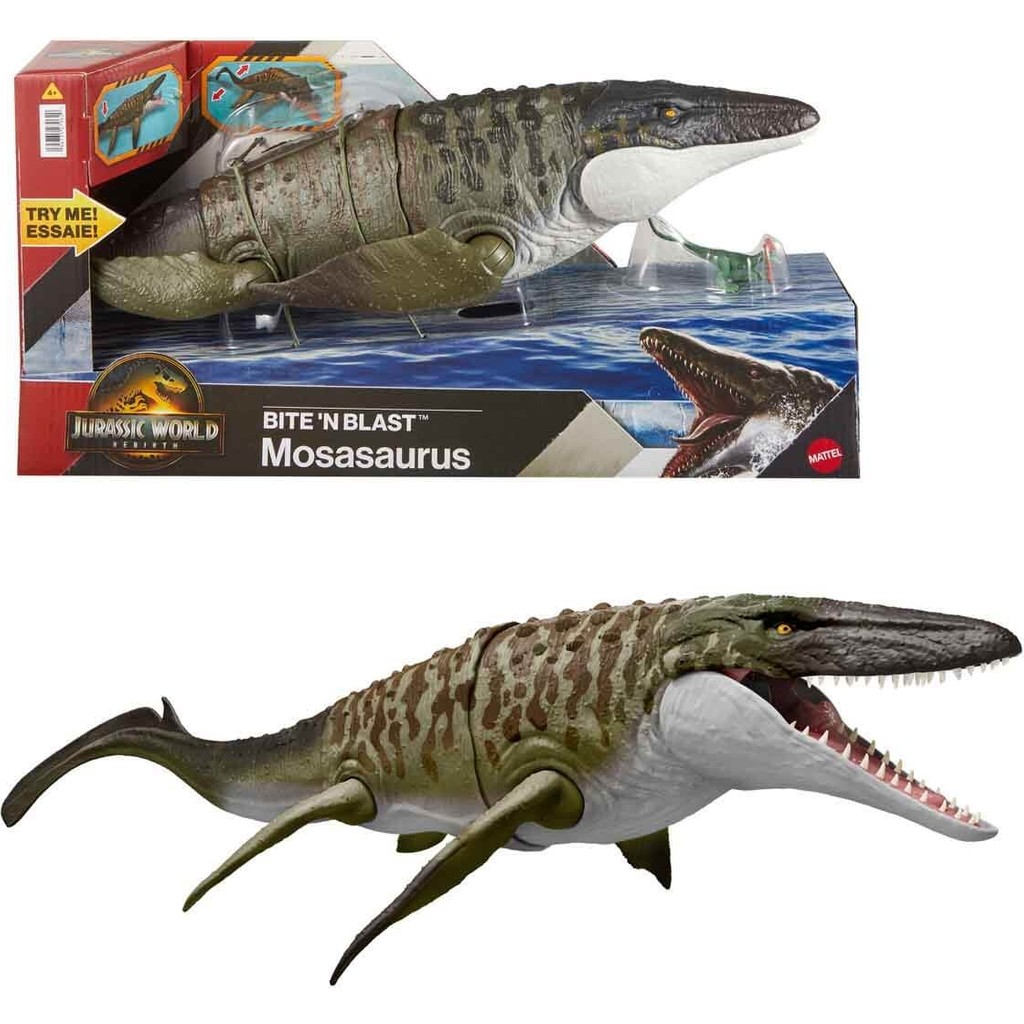 Jurassic World Rebirth Mosasaurus Figürü 65 cm JCH00 - Renkli Diğer Fiyatı