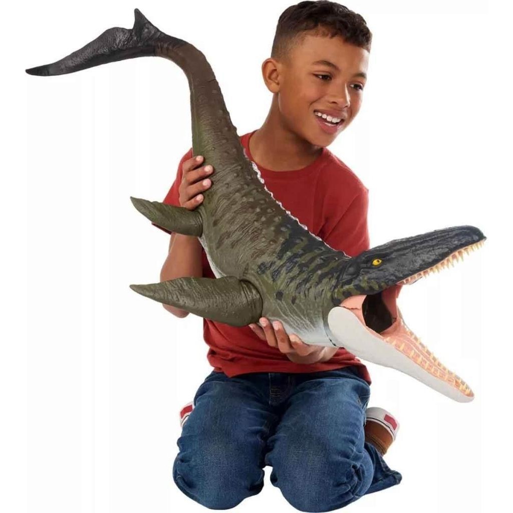 Jurrasic World Rebirth Devasa Mosasaurus Figürü JGB51 - Renkli Diğer Fiyatı