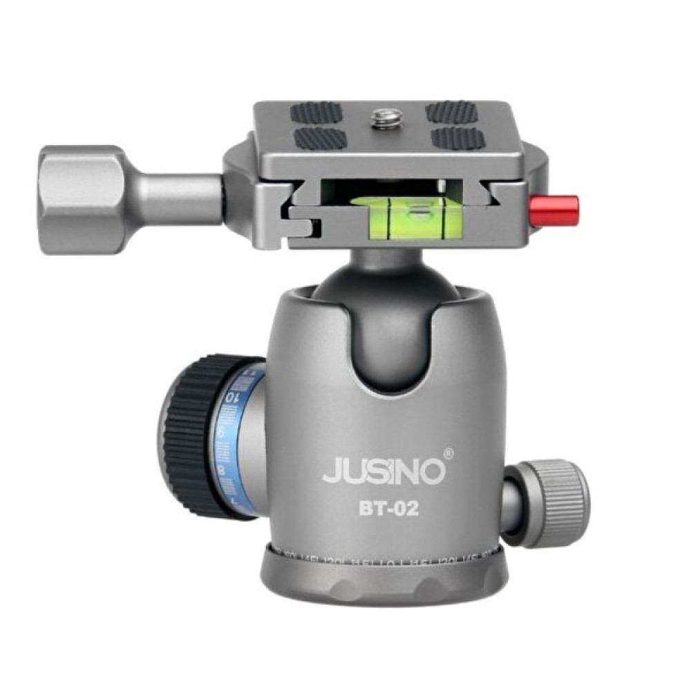 Jusino Bt-02 Profesyonel Alüminyum Gümüş Tripod Kafası Tripodlar Fiyatı
