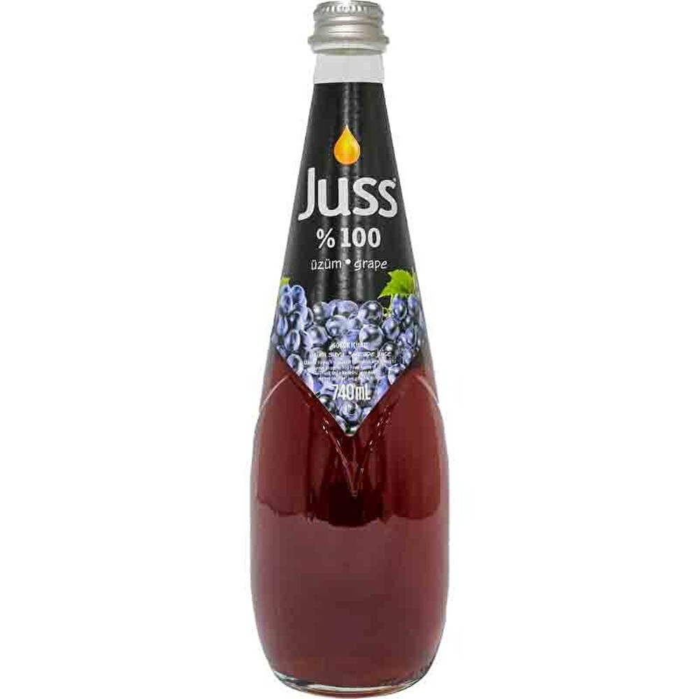 Juss %100 Üzüm Suyu 740 ml Cam Limonata ve Meyve suyu Fiyatı