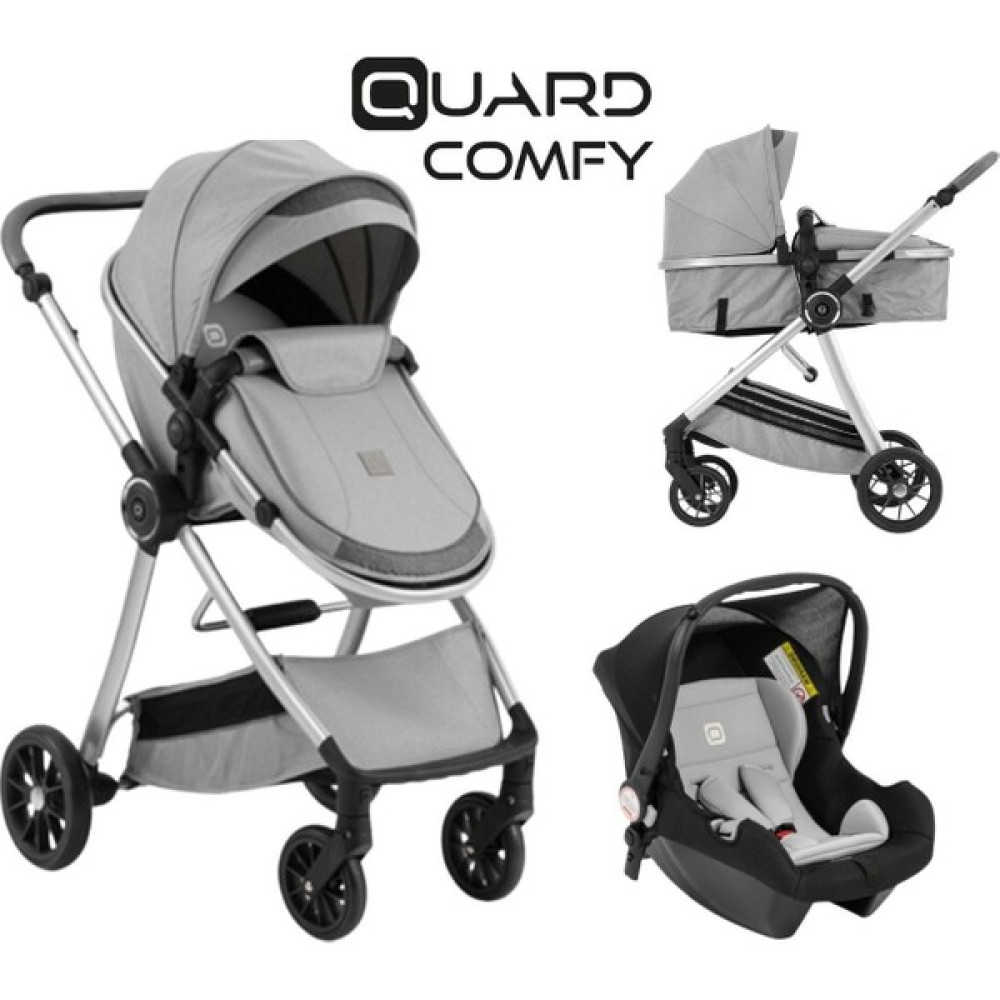 Jusso Quard Comfy Travel Sistem Bebek Arabası - Gri Bebek Arabası-Puset Aksesuarları Fiyatı
