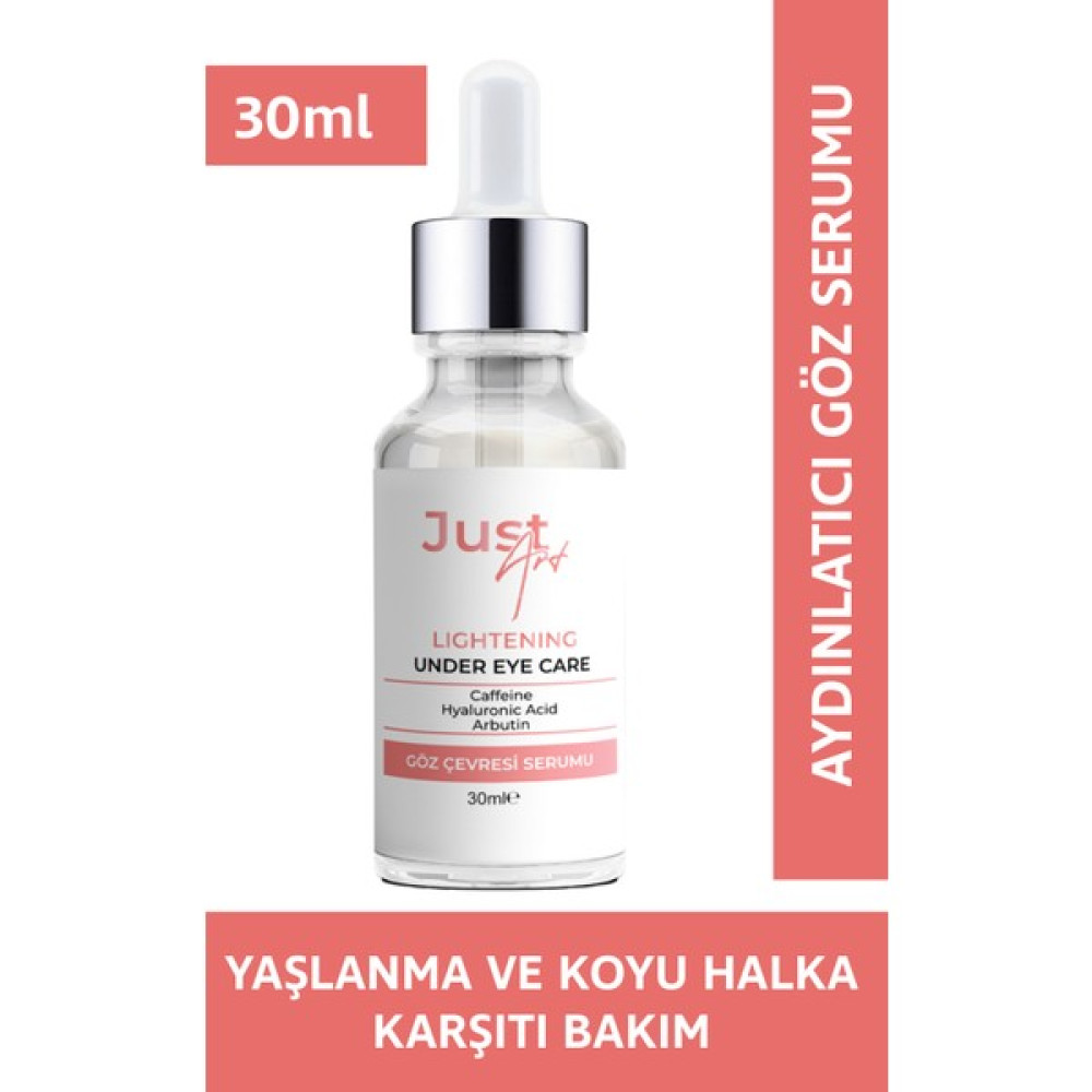 Just Art Göz Çevresi Aydınlatıcı ve Yaşlanma Karşıtı Bakım Serumu 30 ml Göz Kremi Fiyatı