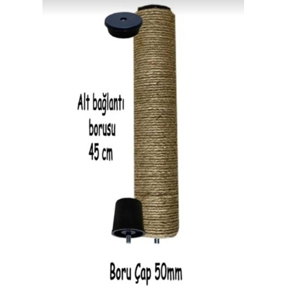 Just Cheap Kedi Tırmalama Sütunu - Kedi Evi Yedek Tırmalama Borusu - Tırmalama Tahtası - 45 cm Dişi-Erkek Evcil Hayvan Ürünleri Fiyatı