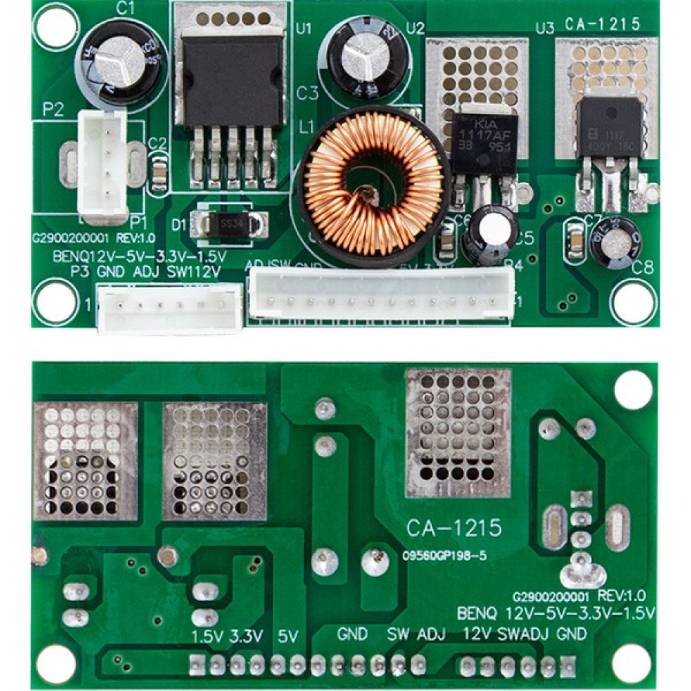 Just Cheap Power Supply Modul CA-1215 12V To 5V To 3.3V To 1.5V (4434) Kaynak Makineleri Fiyatı