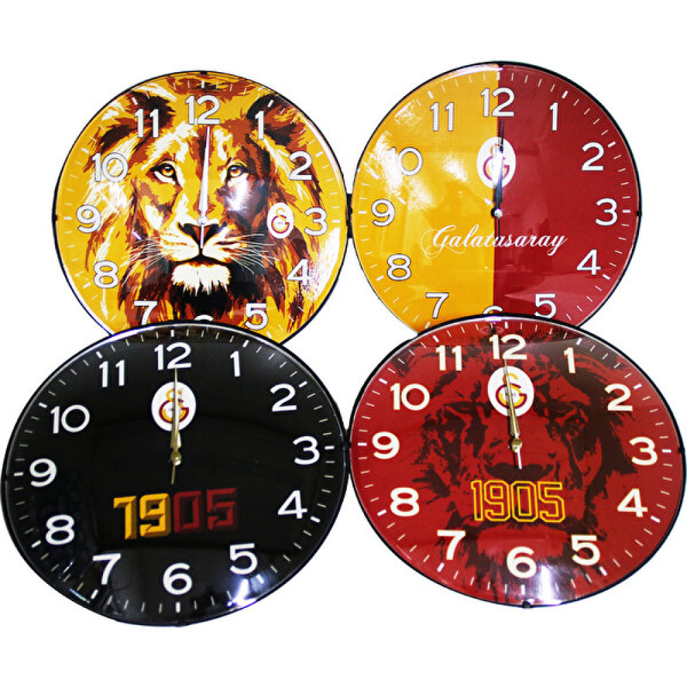 Just Cheap Taraftar Galatasaray Metal Duvar Saati Lisanslı (4434) Dekoratif Saat Fiyatı