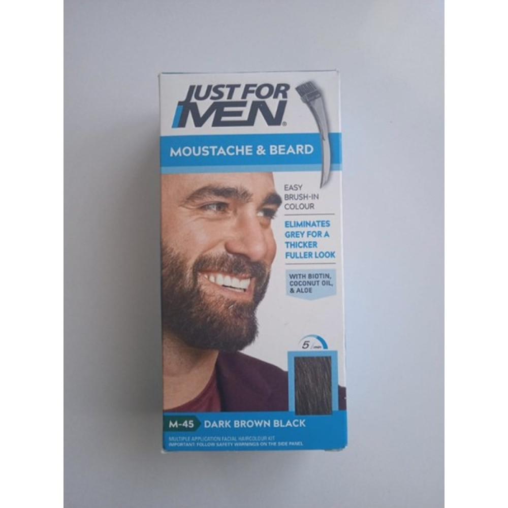 Just For Men Lws Erkekler Için Koyu Kahverengi Siyah M-45 Dark Brown Black Sakal Bıyık Boyası Saç Boyası Fiyatı