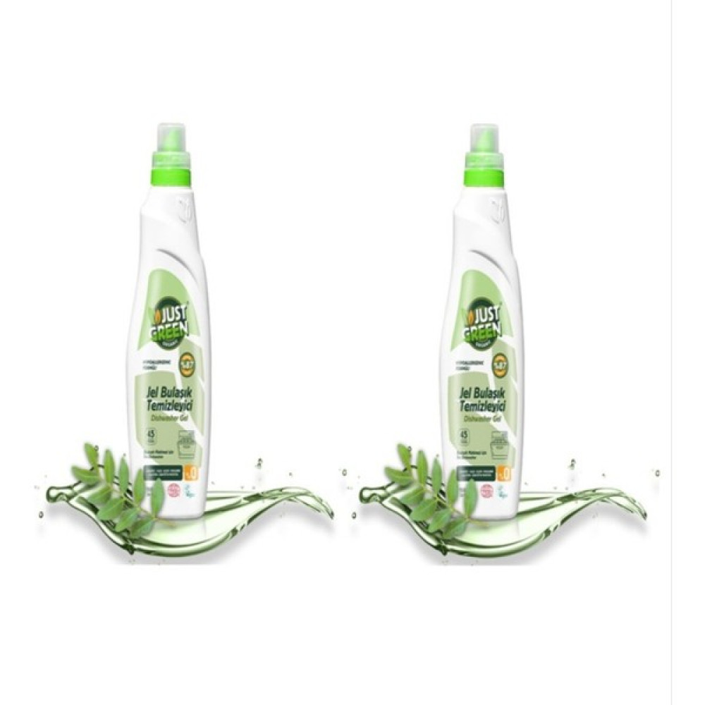 Just Green Organic Bulaşık Makinesi Jeli 2X1000ML Bulaşık Yıkama Fiyatı