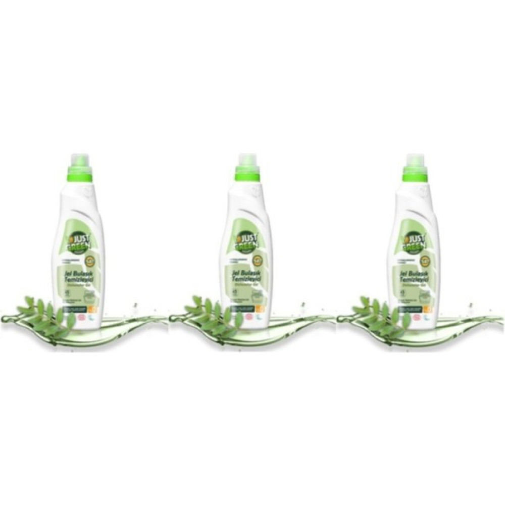 Just Green Organic Bulaşık Makinesi Jeli 3 x 1 lt Bulaşık Yıkama Fiyatı