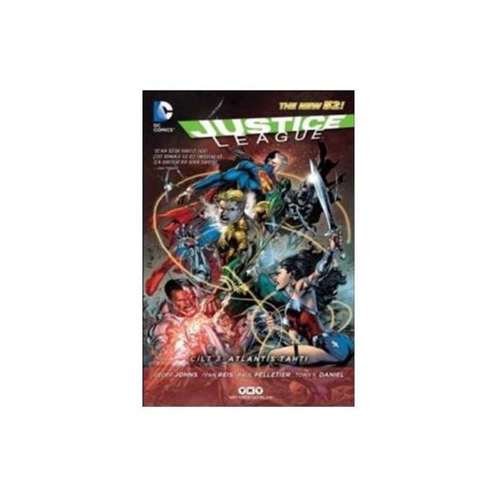 Justice League Cilt 3 Atlantis Tahtı - Paul Pelletier Çizgi Roman Fiyatı