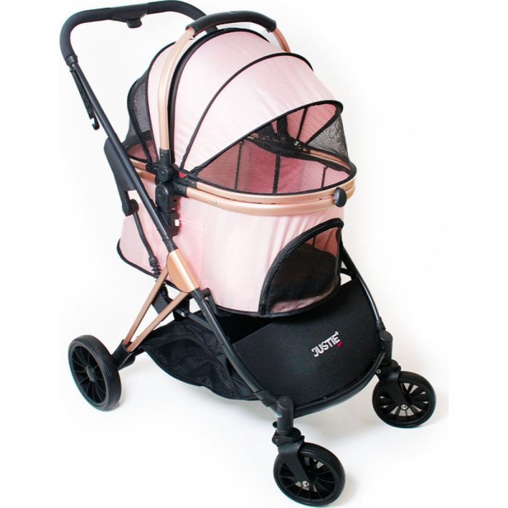 Justie Pet Titanus Kedi & Köpek Arabası Pembe 73X47X100 cm Evcil Hayvan Ürünleri Fiyatı
